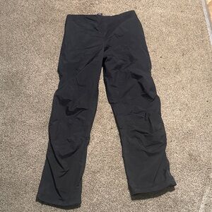 Men's L Rab Downpour Black Lightweight waterproof shell
